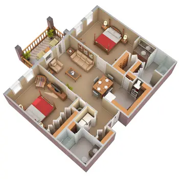 Floorplan of Piedmont Crossing, Assisted Living, Nursing Home, Independent Living, CCRC, Thomasville, NC 5