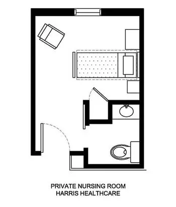 Floorplan of Bristol Glen, Assisted Living, Nursing Home, Independent Living, CCRC, Newton, NJ 6