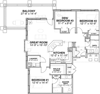 Floorplan of Sherwood Oaks, Assisted Living, Nursing Home, Independent Living, CCRC, Cranberry Township, PA 11