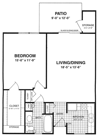 Floorplan of Sherwood Oaks, Assisted Living, Nursing Home, Independent Living, CCRC, Cranberry Township, PA 1