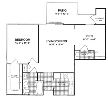 Floorplan of Sherwood Oaks, Assisted Living, Nursing Home, Independent Living, CCRC, Cranberry Township, PA 2