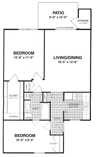 Floorplan of Sherwood Oaks, Assisted Living, Nursing Home, Independent Living, CCRC, Cranberry Township, PA 3