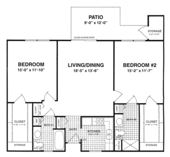 Floorplan of Sherwood Oaks, Assisted Living, Nursing Home, Independent Living, CCRC, Cranberry Township, PA 4