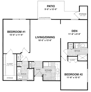Floorplan of Sherwood Oaks, Assisted Living, Nursing Home, Independent Living, CCRC, Cranberry Township, PA 5
