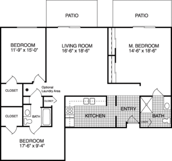 Floorplan of Sherwood Oaks, Assisted Living, Nursing Home, Independent Living, CCRC, Cranberry Township, PA 7