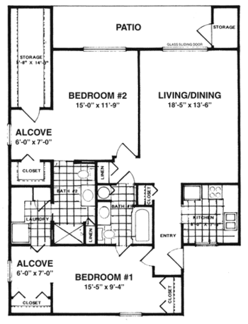 Floorplan of Sherwood Oaks, Assisted Living, Nursing Home, Independent Living, CCRC, Cranberry Township, PA 8