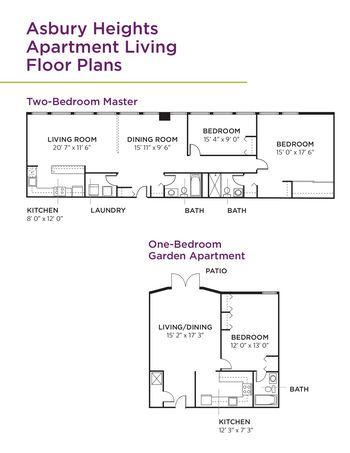 Floorplan of Asbury Heights, Assisted Living, Nursing Home, Independent Living, CCRC, Pittsburgh, PA 2