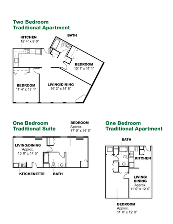Floorplan of Asbury Heights, Assisted Living, Nursing Home, Independent Living, CCRC, Pittsburgh, PA 17