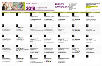 Activity Calendar of Asbury Heights, Assisted Living, Nursing Home, Independent Living, CCRC, Pittsburgh, PA 12