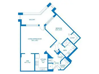 Floorplan of Vi at Highlands Ranch, Assisted Living, Nursing Home, Independent Living, CCRC, Highlands Ranch, CO 13