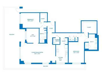 Floorplan of Vi at Highlands Ranch, Assisted Living, Nursing Home, Independent Living, CCRC, Highlands Ranch, CO 18
