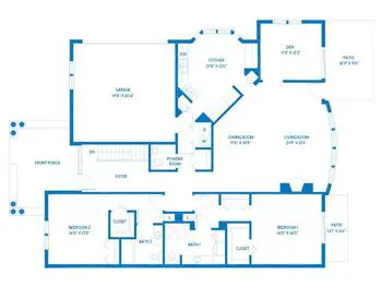 Floorplan of Vi at The Glen, Assisted Living, Nursing Home, Independent Living, CCRC, Glenview, IL 6