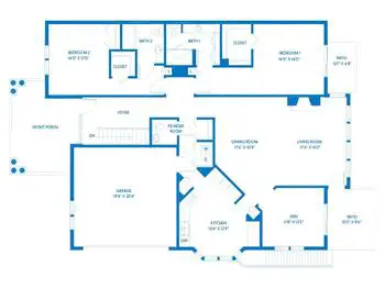 Floorplan of Vi at The Glen, Assisted Living, Nursing Home, Independent Living, CCRC, Glenview, IL 13