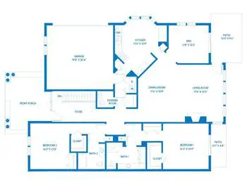 Floorplan of Vi at The Glen, Assisted Living, Nursing Home, Independent Living, CCRC, Glenview, IL 14