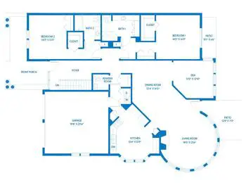 Floorplan of Vi at The Glen, Assisted Living, Nursing Home, Independent Living, CCRC, Glenview, IL 15