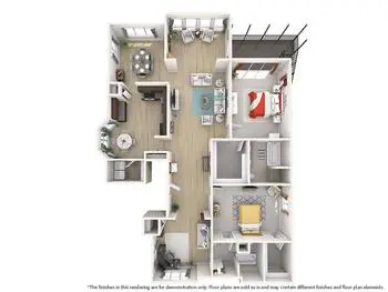 Floorplan of Hilton Head TidePointe, Assisted Living, Nursing Home, Independent Living, CCRC, Hilton Head Island, SC 13