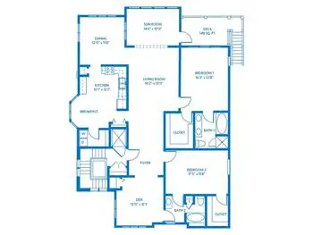 Floorplan of Hilton Head TidePointe, Assisted Living, Nursing Home, Independent Living, CCRC, Hilton Head Island, SC 15