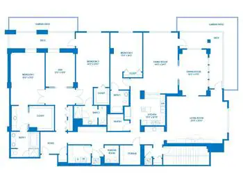 Floorplan of Vi at Palo Alto, Assisted Living, Nursing Home, Independent Living, CCRC, Palo Alto, CA 6
