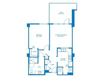 Floorplan of Vi at Palo Alto, Assisted Living, Nursing Home, Independent Living, CCRC, Palo Alto, CA 8