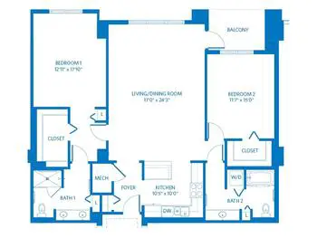 Floorplan of Scottsdale Vi at Silverstone, Assisted Living, Nursing Home, Independent Living, CCRC, Scottsdale, AZ 5