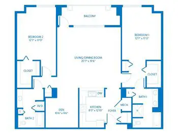 Floorplan of Scottsdale Vi at Silverstone, Assisted Living, Nursing Home, Independent Living, CCRC, Scottsdale, AZ 16
