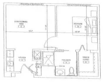 Floorplan of Brandon Oaks, Assisted Living, Nursing Home, Independent Living, CCRC, Roanoke, VA 2