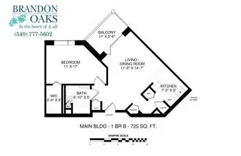 Floorplan of Brandon Oaks, Assisted Living, Nursing Home, Independent Living, CCRC, Roanoke, VA 16