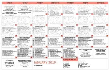 Activity Calendar of The Watermark at 3030 Park, Assisted Living, Nursing Home, Independent Living, CCRC, Bridgeport, CT 5