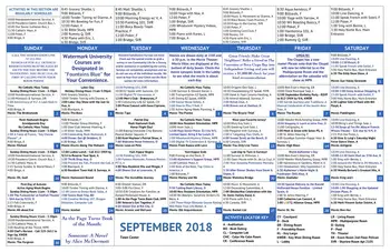Activity Calendar of The Fountains at Boca Ciega Bay, Assisted Living, Nursing Home, Independent Living, CCRC, South Pasadena, FL 19