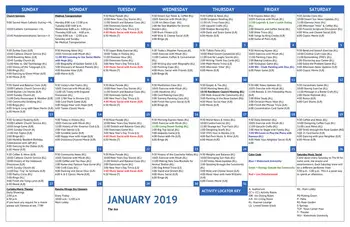 Activity Calendar of The Fountains at The Carlotta, Assisted Living, Nursing Home, Independent Living, CCRC, Palm Desert, CA 3