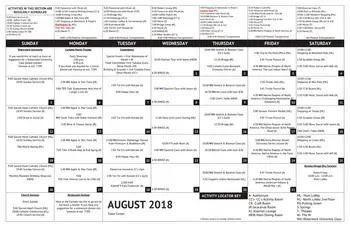 Activity Calendar of The Fountains at The Carlotta, Assisted Living, Nursing Home, Independent Living, CCRC, Palm Desert, CA 13