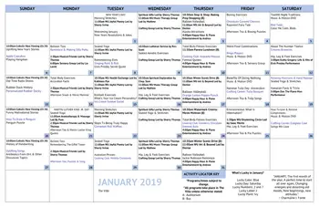 Activity Calendar of Watermark at East Hill, Assisted Living, Nursing Home, Independent Living, CCRC, Southbury, CT 12