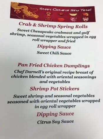 Dining menu of The Fountains at Washington House, Assisted Living, Nursing Home, Independent Living, CCRC, Alexandria, VA 1