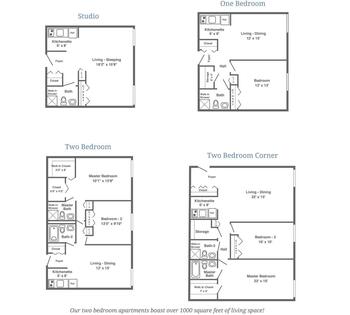 Floorplan of Wesley Enhanced Living Doylestown, Assisted Living, Nursing Home, Independent Living, CCRC, Doylestown, PA 3