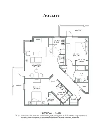 Floorplan of Village at Proprietors Green, Assisted Living, Nursing Home, Independent Living, CCRC, Marshfield, MA 15