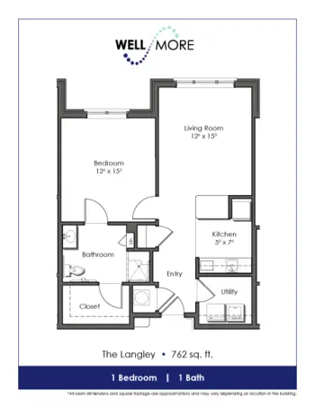 Floorplan of Wellmore of Lexington, Assisted Living, Nursing Home, Independent Living, CCRC, Lexington, SC 8