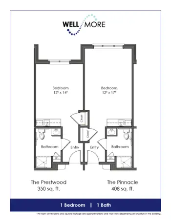 Floorplan of Wellmore of Lexington, Assisted Living, Nursing Home, Independent Living, CCRC, Lexington, SC 11