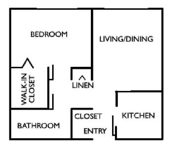 Floorplan of The Village, Assisted Living, Nursing Home, Independent Living, CCRC, Fairview, MI 5