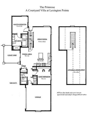 Floorplan of The Village, Assisted Living, Nursing Home, Independent Living, CCRC, Fairview, MI 2