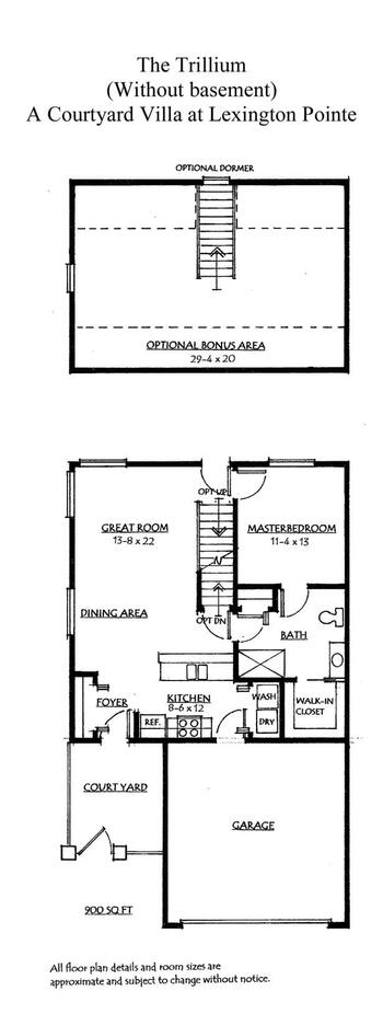 Floorplan of The Village, Assisted Living, Nursing Home, Independent Living, CCRC, Fairview, MI 6