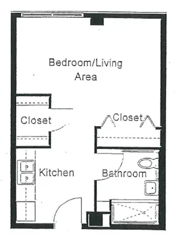 Floorplan of Talmage Terrace, Assisted Living, Nursing Home, Independent Living, CCRC, Atlanta, GA 5