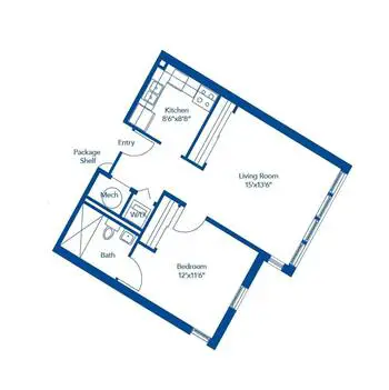Floorplan of Wesley Woods Newnan, Assisted Living, Nursing Home, Independent Living, CCRC, Newnan, GA 7