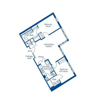 Floorplan of Wesley Woods Newnan, Assisted Living, Nursing Home, Independent Living, CCRC, Newnan, GA 13