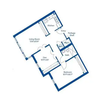 Floorplan of Wesley Woods Newnan, Assisted Living, Nursing Home, Independent Living, CCRC, Newnan, GA 16