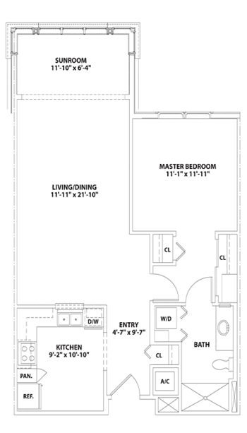Floorplan of St. George Village, Assisted Living, Nursing Home, Independent Living, CCRC, Roswell, GA 1