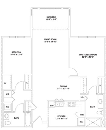 Floorplan of St. George Village, Assisted Living, Nursing Home, Independent Living, CCRC, Roswell, GA 2