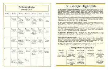 Activity Calendar of St. George Village, Assisted Living, Nursing Home, Independent Living, CCRC, Roswell, GA 2