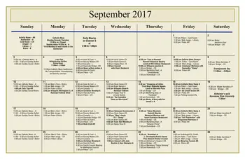 Activity Calendar of St. George Village, Assisted Living, Nursing Home, Independent Living, CCRC, Roswell, GA 4