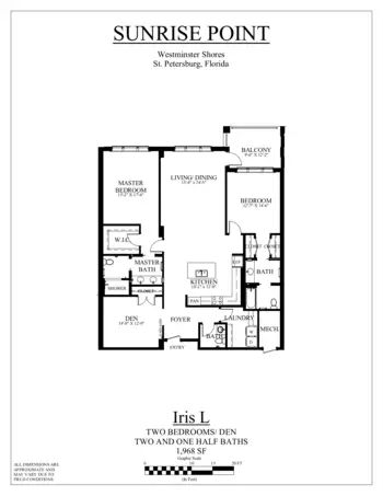 Floorplan of Westminster Shores, Assisted Living, Nursing Home, Independent Living, CCRC, Saint Petersburg, FL 7