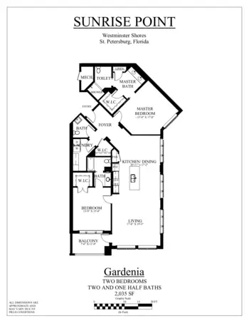 Floorplan of Westminster Shores, Assisted Living, Nursing Home, Independent Living, CCRC, Saint Petersburg, FL 6